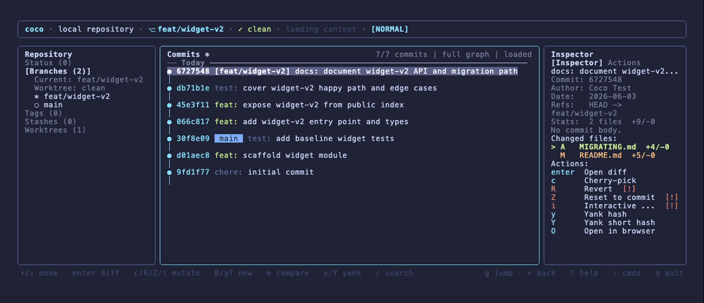 coco ui — Moonlight theme